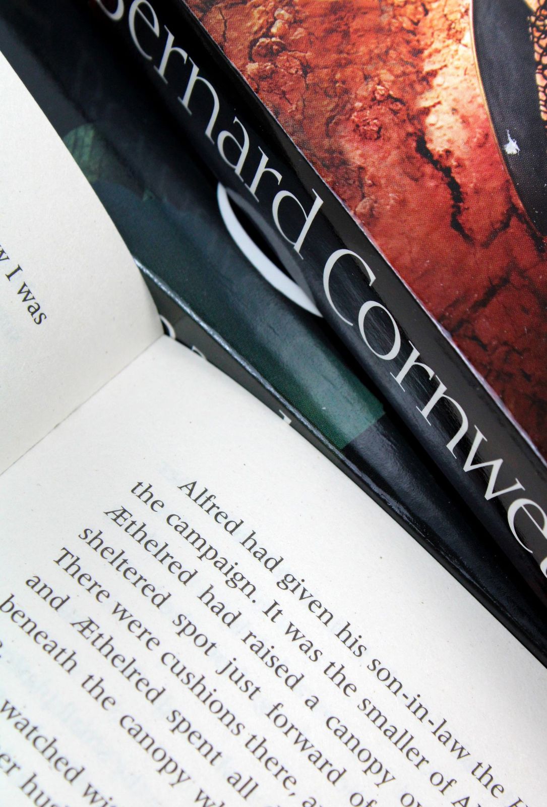 Photo of Bernard Cornwell 3 Book Set Pages