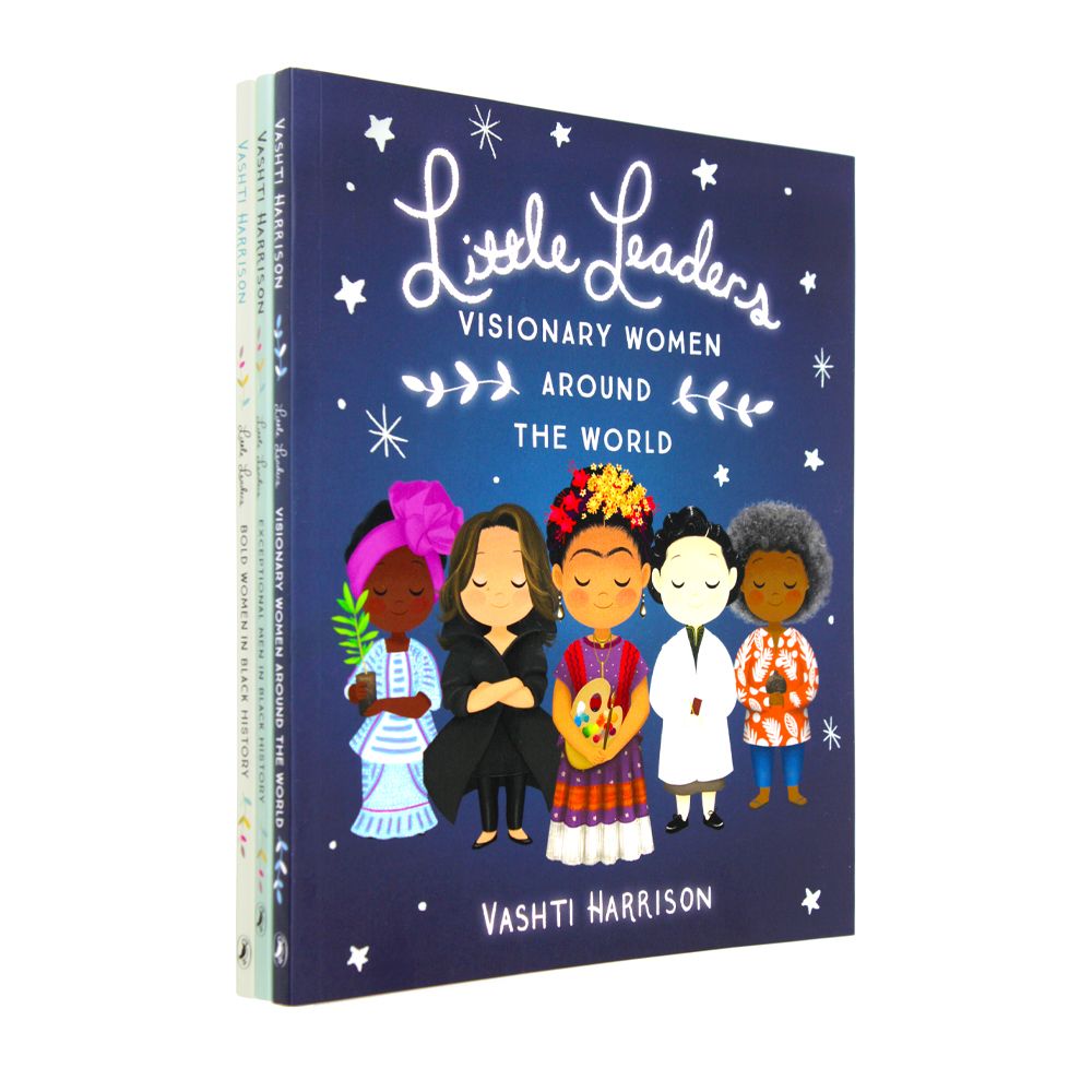 Photo of Little Leaders 3 Book Set by Vashti Harrison on a White Background