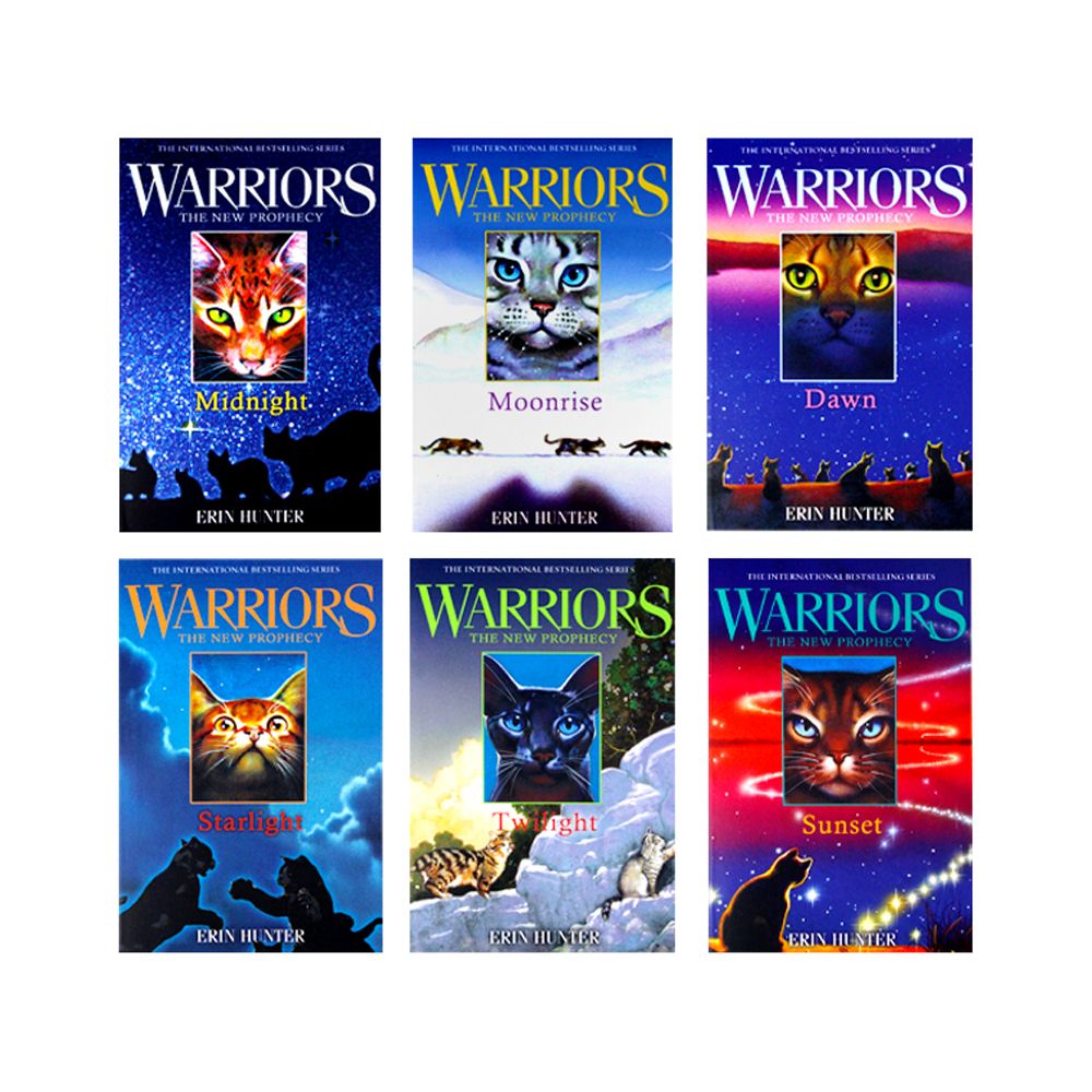 Warrior Cats Series 2: The New Prophecy Collection by Erin Hunter - 6 Exciting Books of Fantasy, Adventure, and Animal Stories for12+ years readers