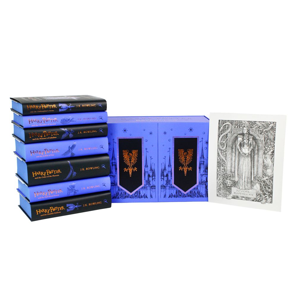 Photo of Harry Potter Ravenclaw House Collectors Edition by J.K. Rowling on a White Background