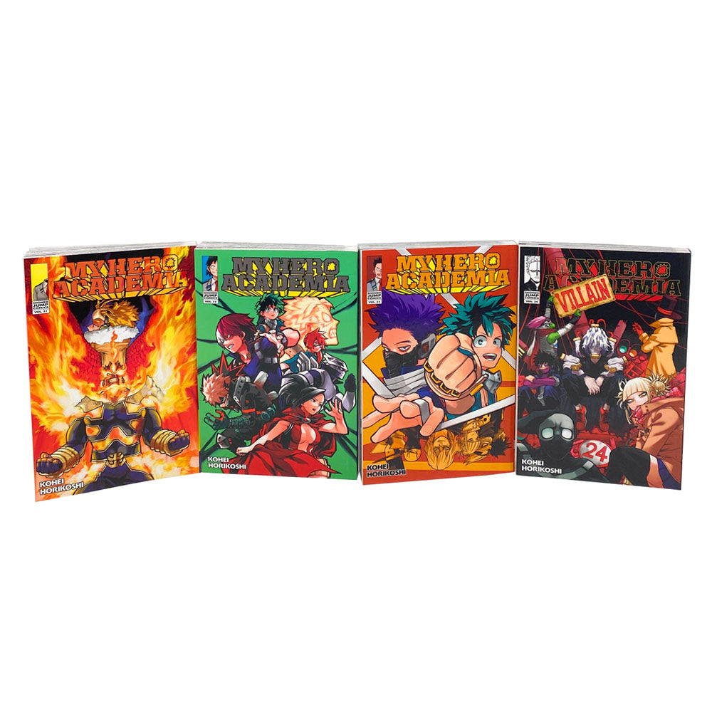 My Hero Academia Volume 21-24 collection 4 Books Set by Kohei Horikoshi Series 5