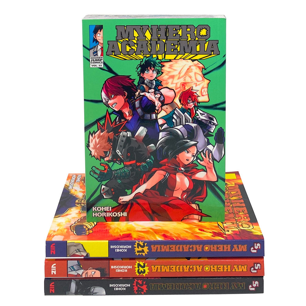 My Hero Academia Volume 21-24 collection 4 Books Set by Kohei Horikoshi Series 5