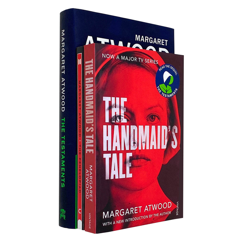 Margaret Atwood Collection 3 Books Set (The Handmaid's Tale, The Testaments [Hardcover], The Penelopiad)