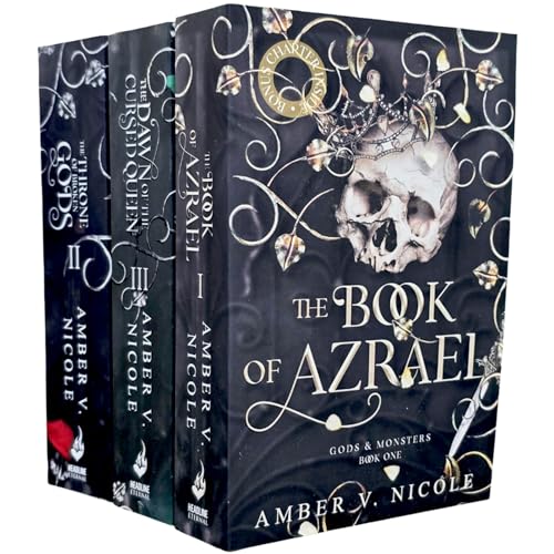 Gods & Monsters Series 3 Books Collection Set (The Book of Azrael, The Throne of Broken Gods, The Dawn of the Cursed Queen)– Fantasy, Adventure, Magic