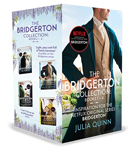 The Bridgerton Collection: Books 1 - 4: Inspiration for the Netflix Original Series Bridgerton (Bridgerton Family)