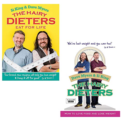 The Hairy Dieters Collection 2 Book Set (The Hairy Dieters Eat for Life, How to Love Food And Lose Weight)