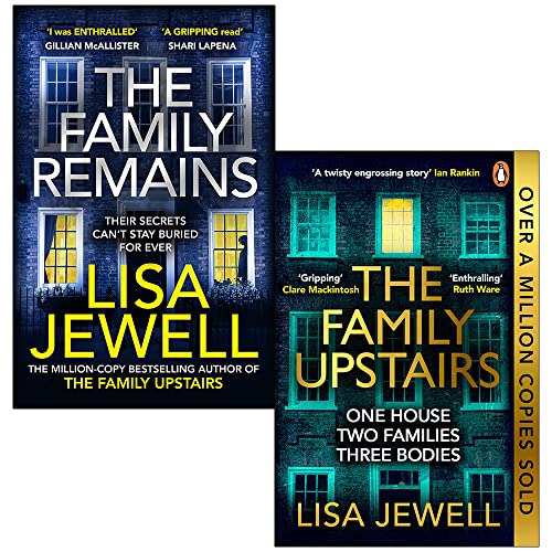 The Family Upstairs Series: 2-Book Collection Set by Lisa Jewell (Includes The Family Remains, The Family Upstairs)