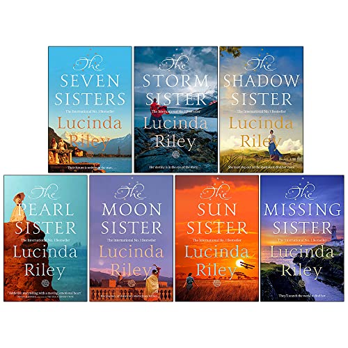 The Seven Sisters Series 7-Book Collection by Lucinda Riley: Must-Read Drama & Family Saga! Epic Storytelling, Emotional Journey, Bestselling Fiction