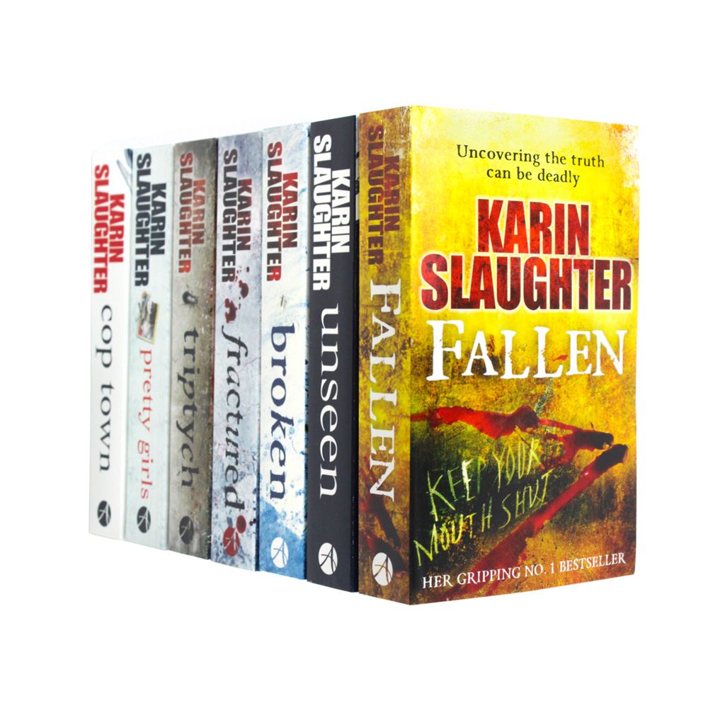 Will Trent Series by Karin Slaughter – 7 Book Collection Set | Gripping Mystery & Thriller Novels: Fallen, Unseen, Broken, Fractured, Triptych & More