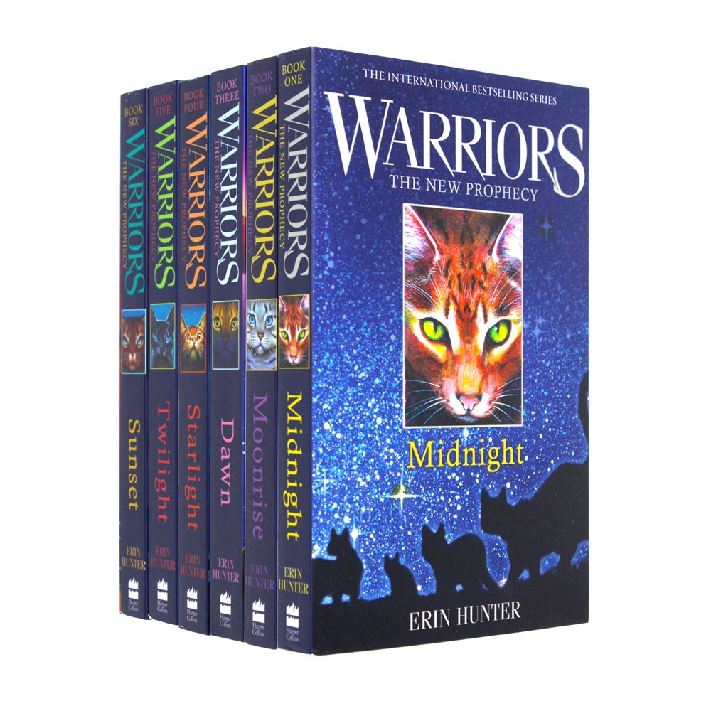 Warrior Cats Series 2: The New Prophecy Collection by Erin Hunter - 6 Exciting Books of Fantasy, Adventure, and Animal Stories for12+ years readers