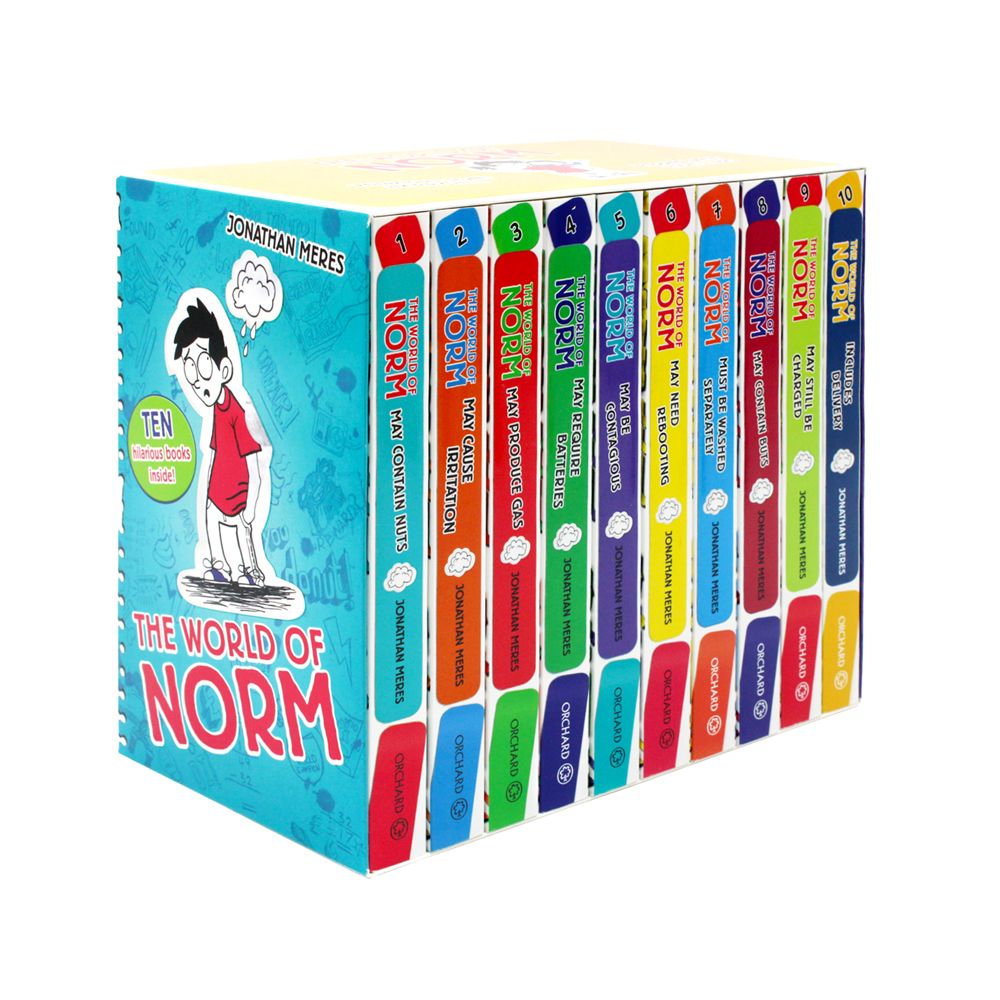 The World of Norm Collection Jonathan Meres 10 Books Set World book day Norm