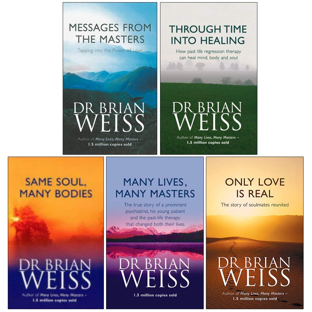 Dr. Brian Weiss Collection, 5 Books Set of Healing and Mastery - Messages From The Masters, Through Time Into Healing