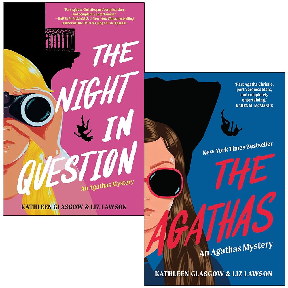 The Agathas Series 2 Books Collection Set By Kathleen Glasgow and Liz Lawson (The Night In Question, The Agathas)