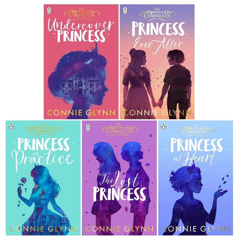 The Rosewood Chronicles 5 Books Collection Set by Connie Glynn (The Lost Princess, Undercover Princess, Princess in Practice, Princess at Heart, Princess Ever After)