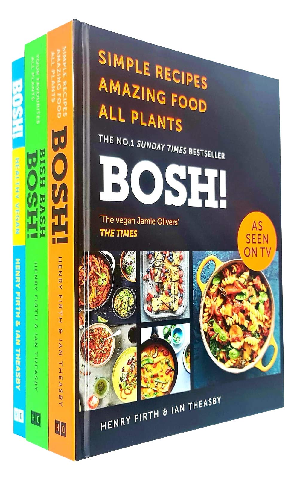 Bosh Series 3 Books Collection Set By Henry Firth & Ian Theasby Healthy Vegan