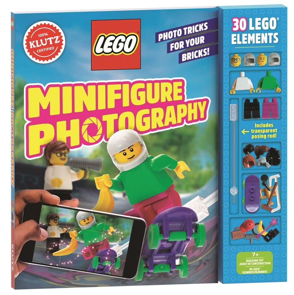 Discover Amazing LEGO Minifigure Photography Techniques with This Fun Klutz Book for Ages 12+