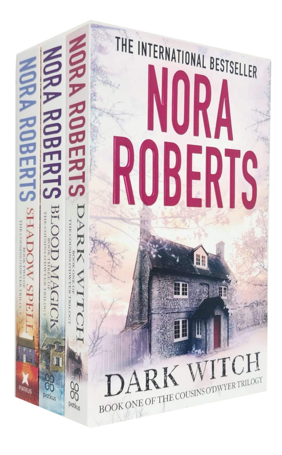 The Cousins O'Dwyer Trilogy 3 Book Collection Set by Nora Roberts (Dark Witch, Shadow Spell, Blood Magick)