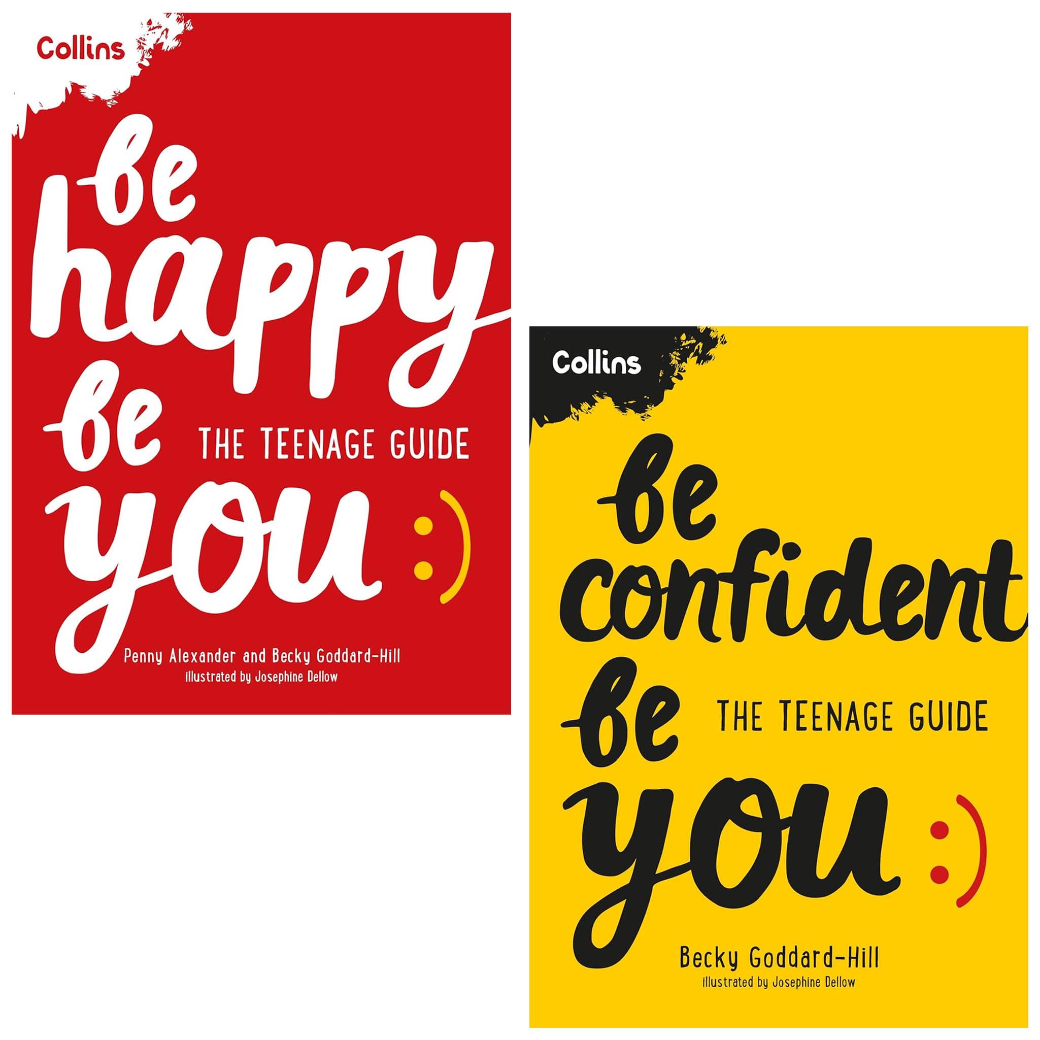 Collins Be You Series 2 Books Collection Set  by Penny Alexander & Becky Goddard-Hill (Be Happy Be You, Be Confident Be You)