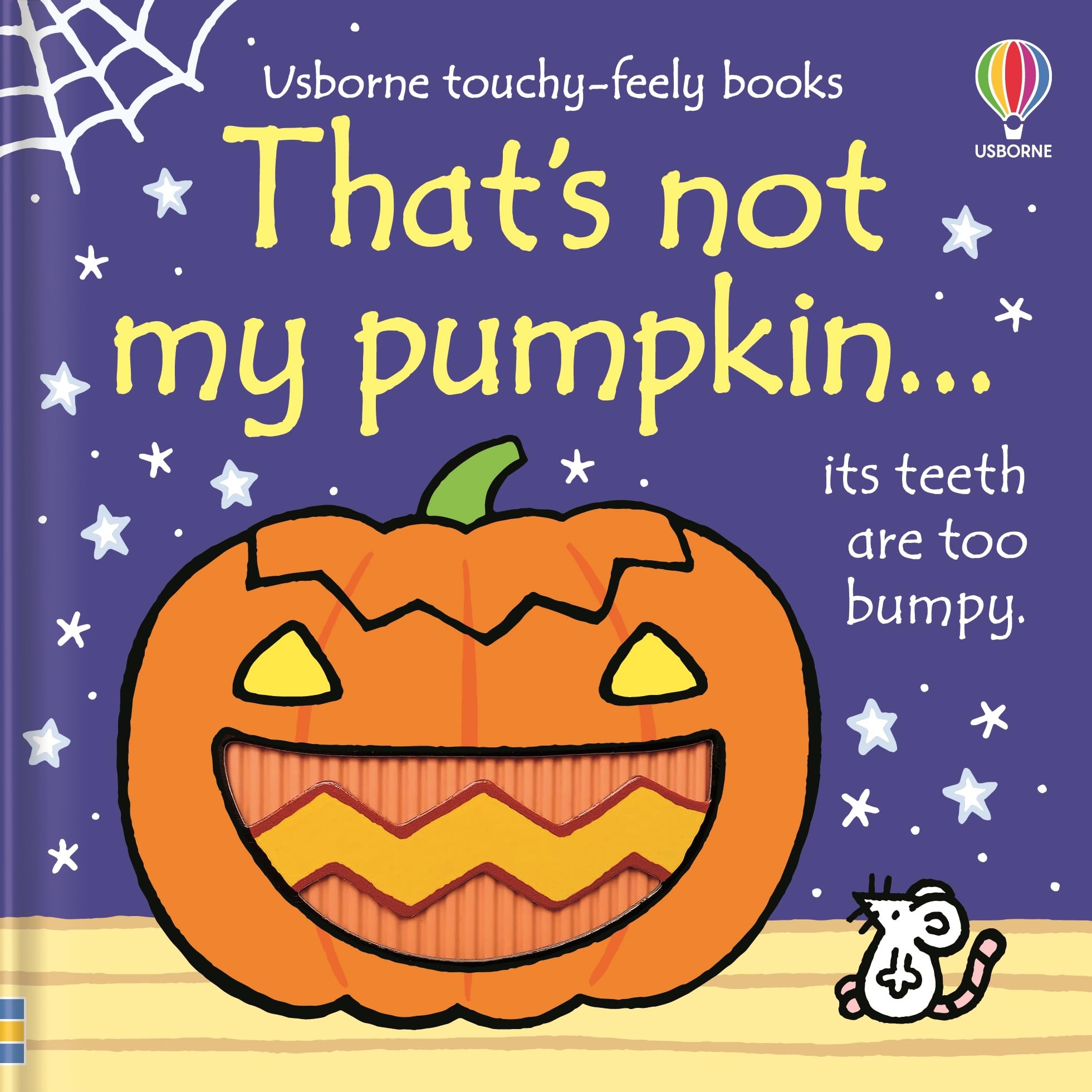 That's Not My Pumpkin, A Halloween Board Book for Babies and Toddlers, Perfect for 0-2 Year Olds (Usborne Touchy-Feely Board Books) By Fiona Watt