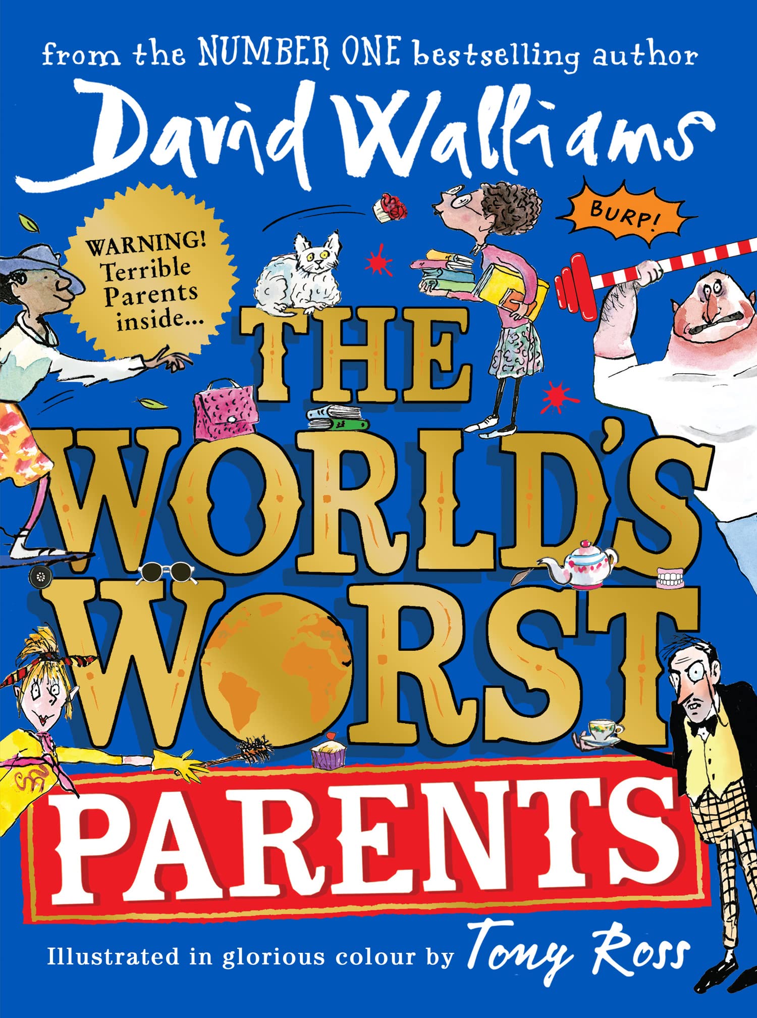 The World's Worst Parents by David Walliams - A Paperback Children's Book for Ages 8+ Full of Laughter and Fun