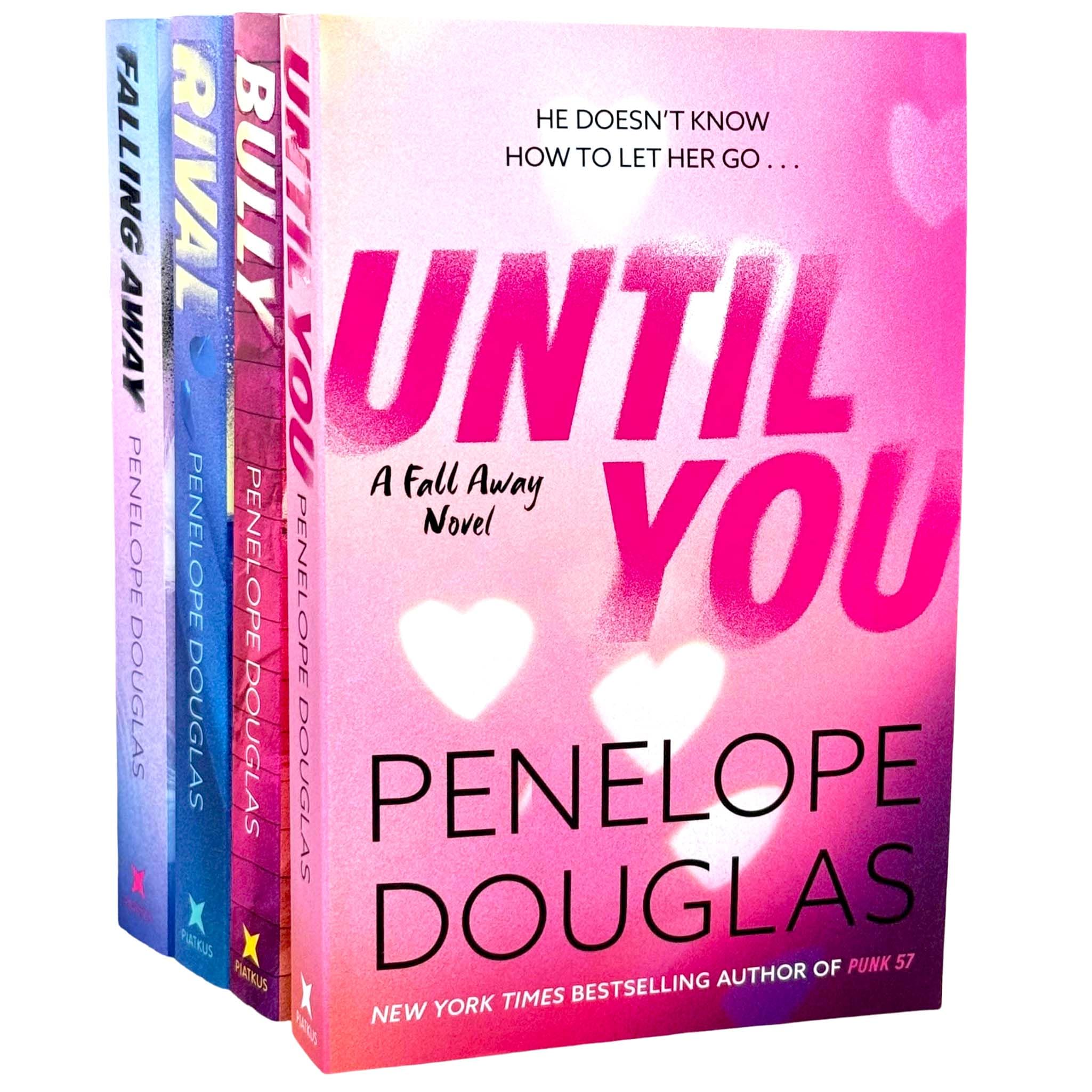 Fall Away Series By Penelope Douglas 4 Books Collection Set (Bully, Until You, Rival and Falling Away)