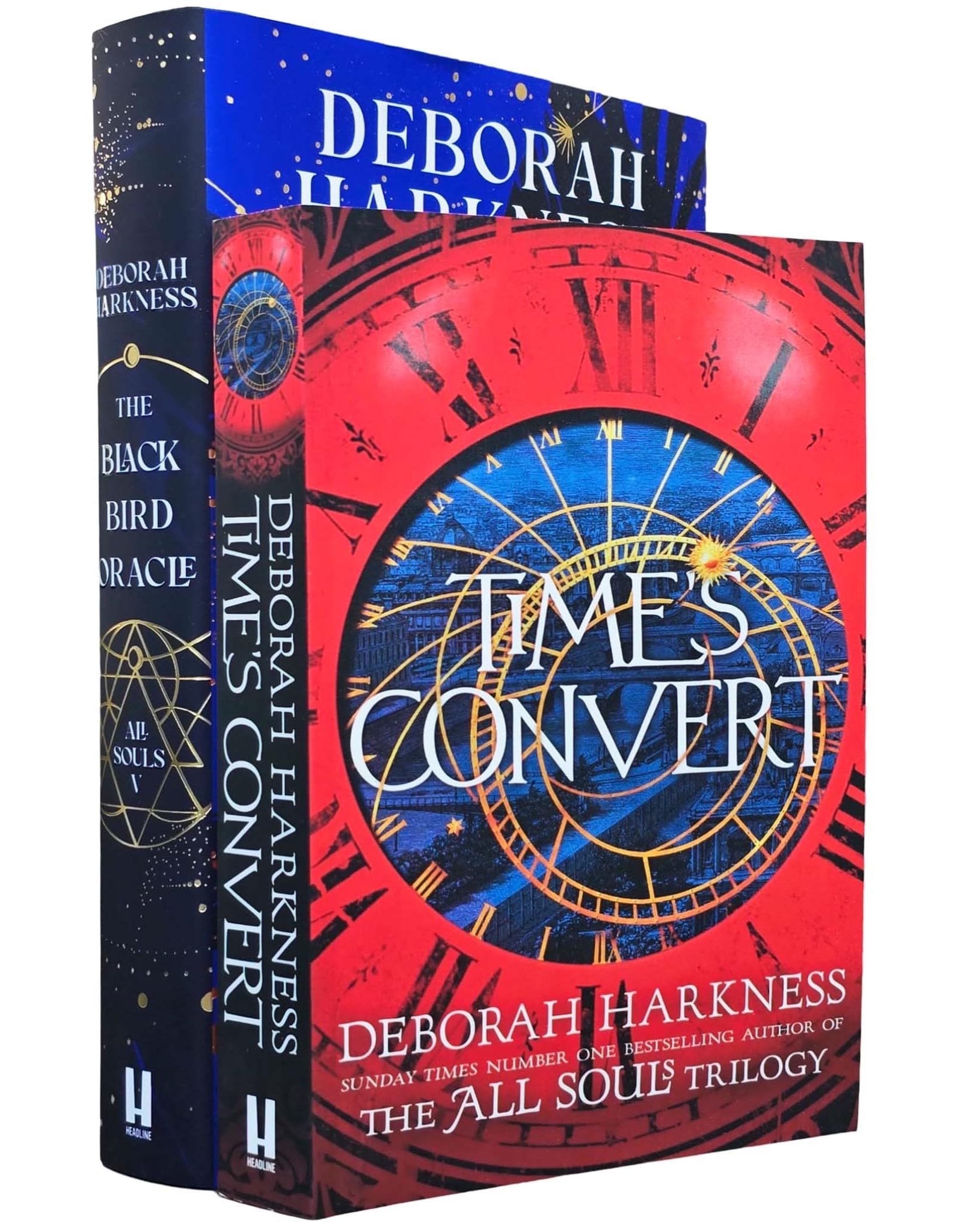 All Souls Series 2 Books Collection Set By Deborah Harkness (Time's Convert and The Black Bird Oracle)