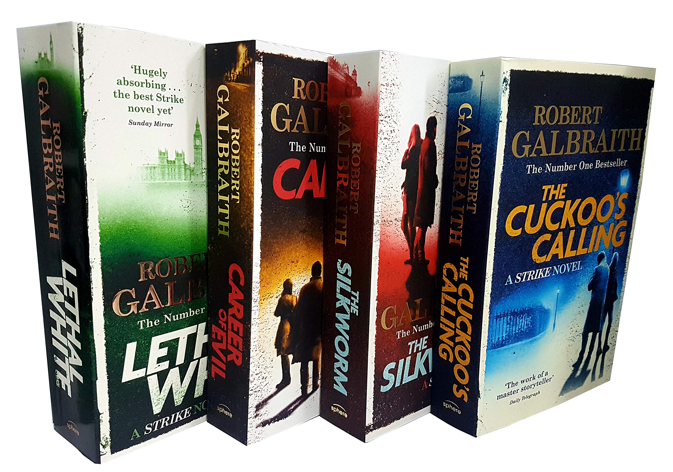 Cormoran Strike Series Robert Galbraith 4 Books Collection Set