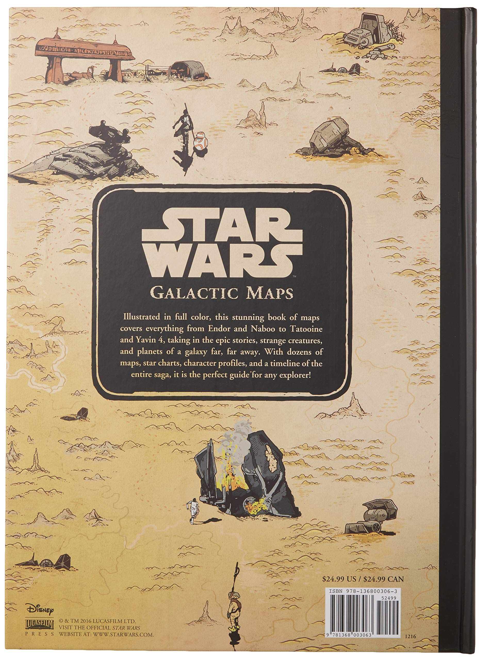 Star Wars Galactic Maps: An Illustrated Atlas of the Star Wars Universe