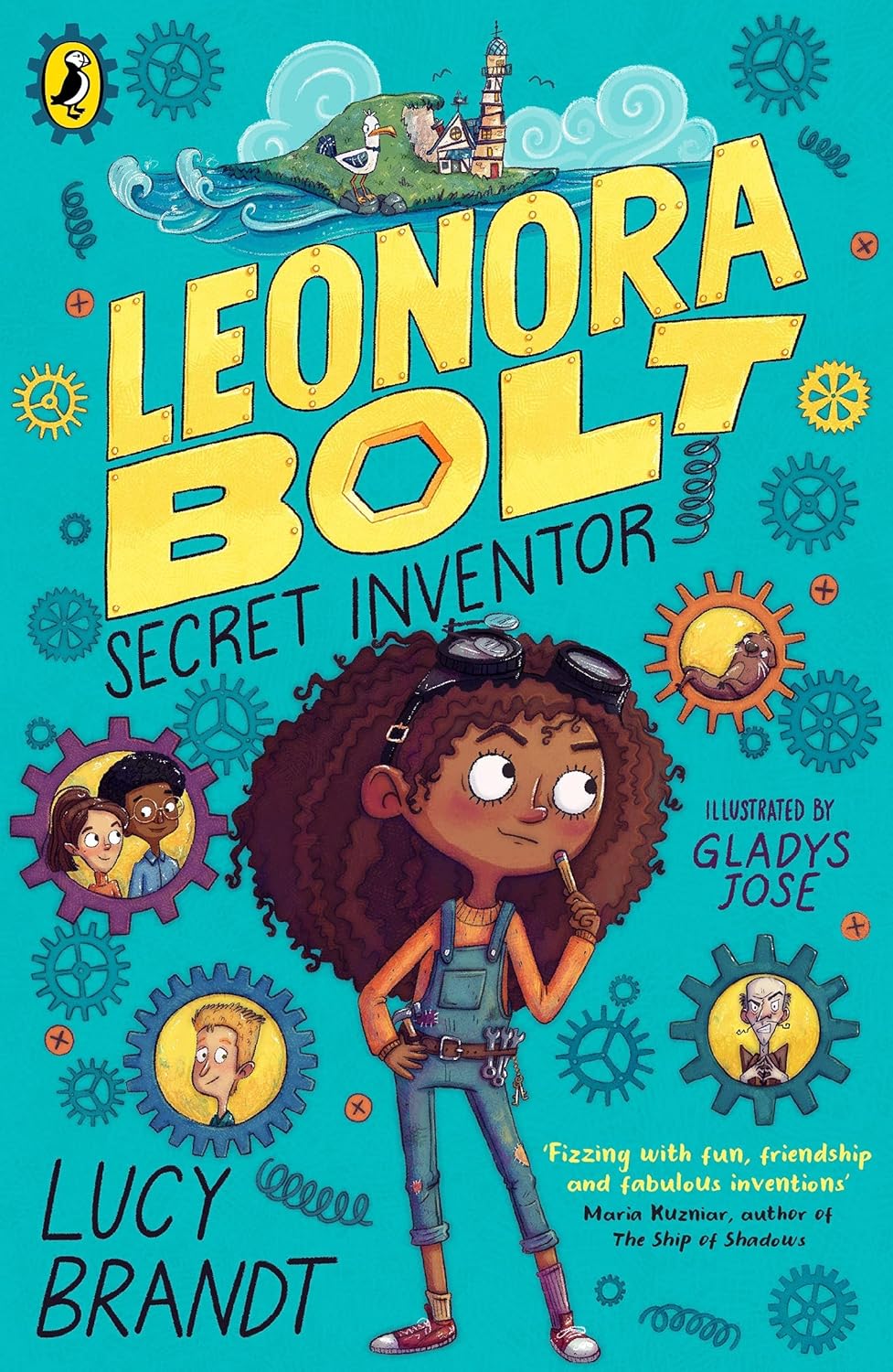 Leonora Bolt Series 4 Books Collection Set by Lucy Brandt (Secret Inventor, Deep Sea Calamity, Eco Engineer & The Great Gadget Games)