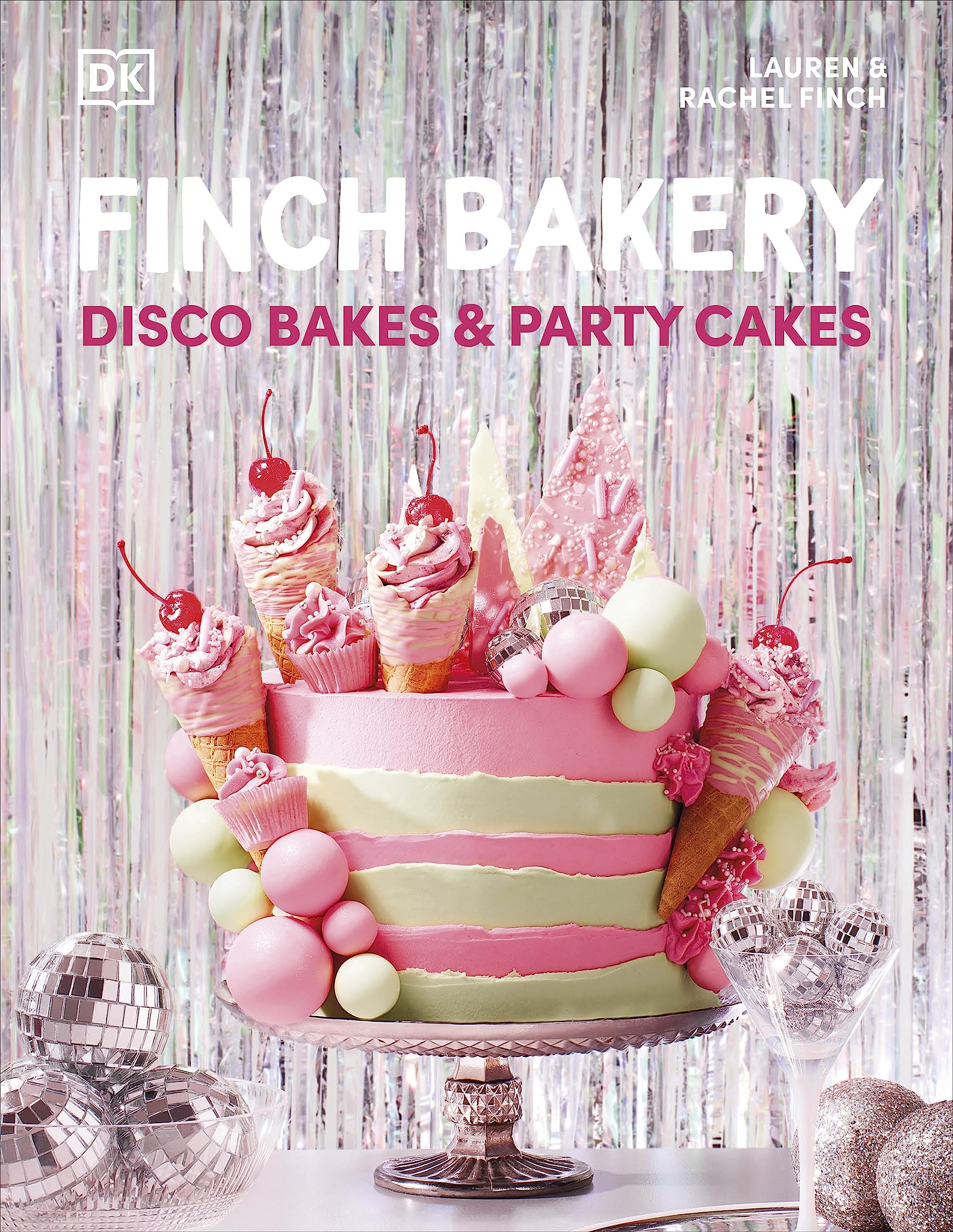 Finch Bakery Disco Bakes Hardback Cookbook with Creative Recipes for Ages 12+, Perfect for Young Bakers, beginner baking & a step by step guide