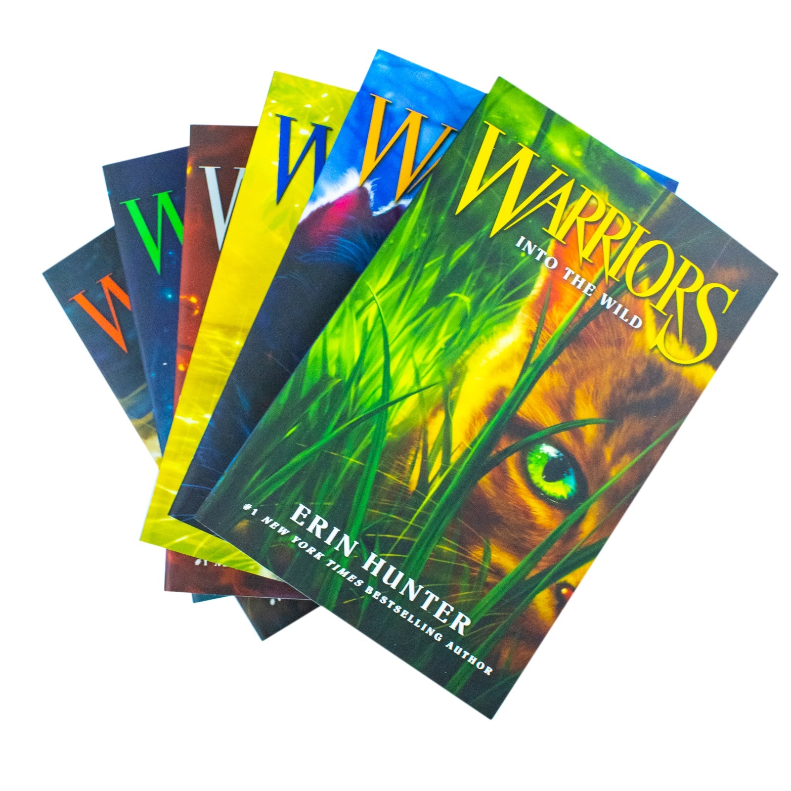 Warrior Cats  Series 1 The Prophecies Begin - 6-Book Collection by Erin Hunter for ages 8+! Perfect for young readers seeking adventure and fantasy!