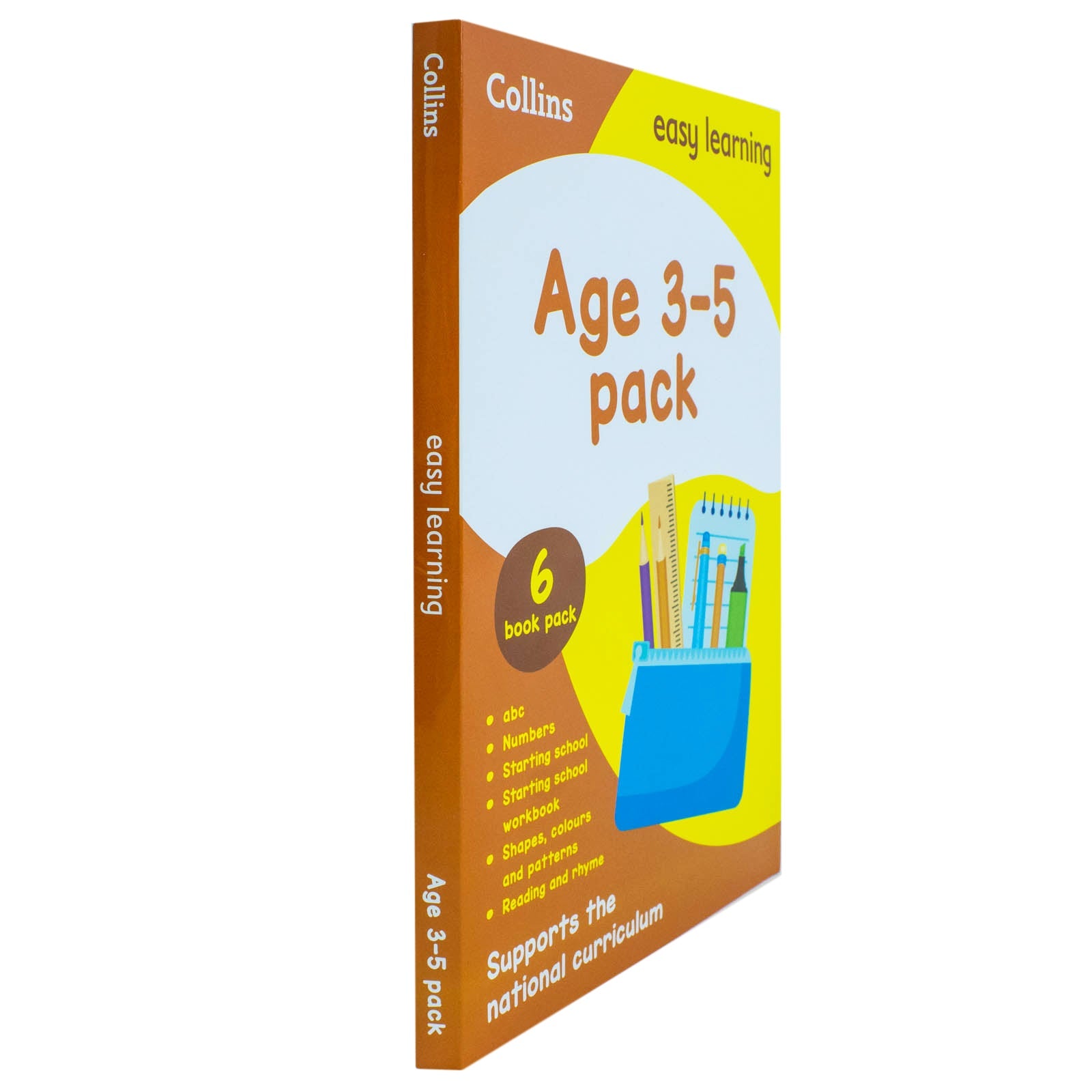 Collins Easy Learning Starter Set Ages 3-5: Perfect for Home Learning – Fun and Educational Preschool Books for Early Childhood Development