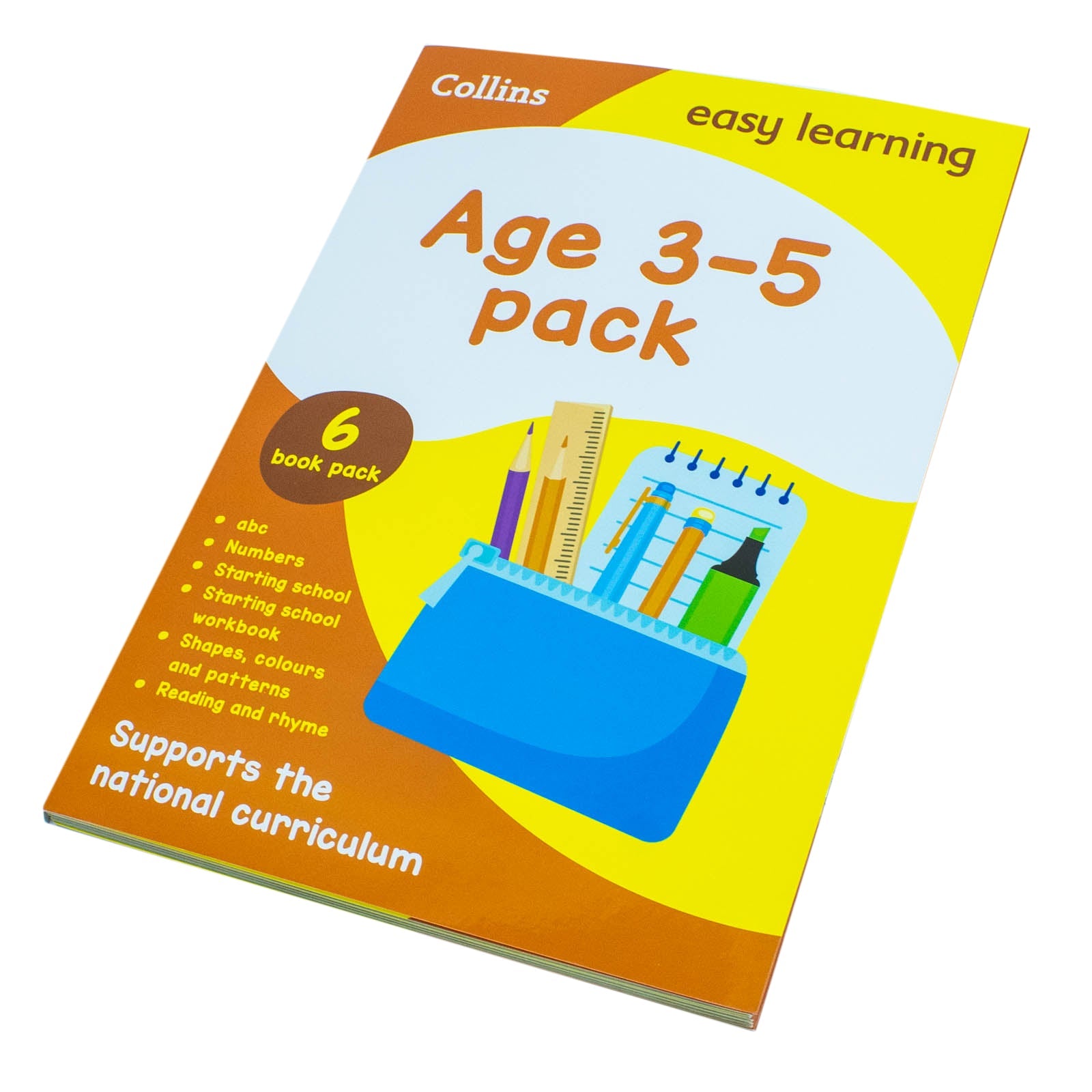 Collins Easy Learning Starter Set Ages 3-5: Perfect for Home Learning – Fun and Educational Preschool Books for Early Childhood Development