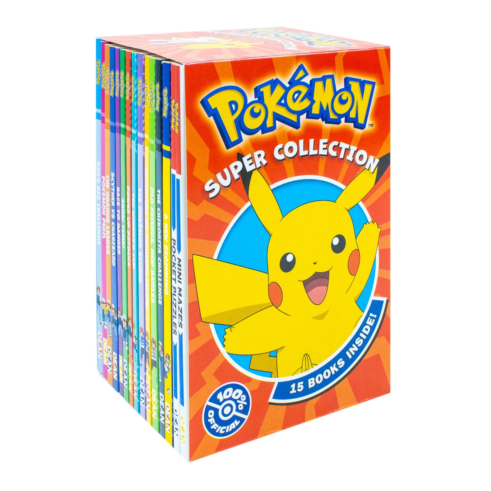 Pokemon Super Collection Series Books 1-15 Box Set By Tracey West