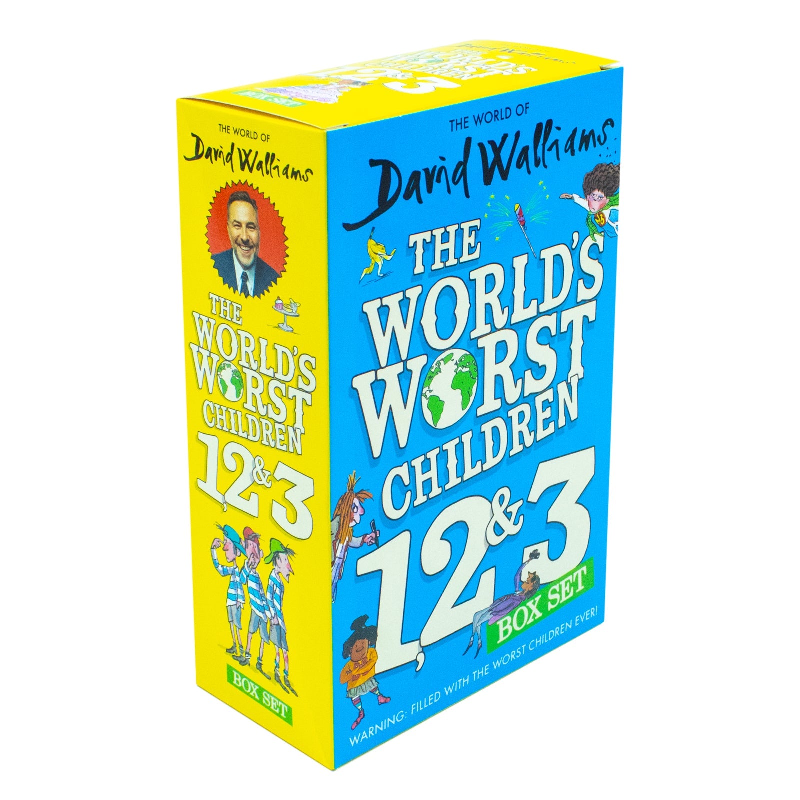 The World's Worst Children Series (illustrated) by David Walliams 3 Books Collection Set