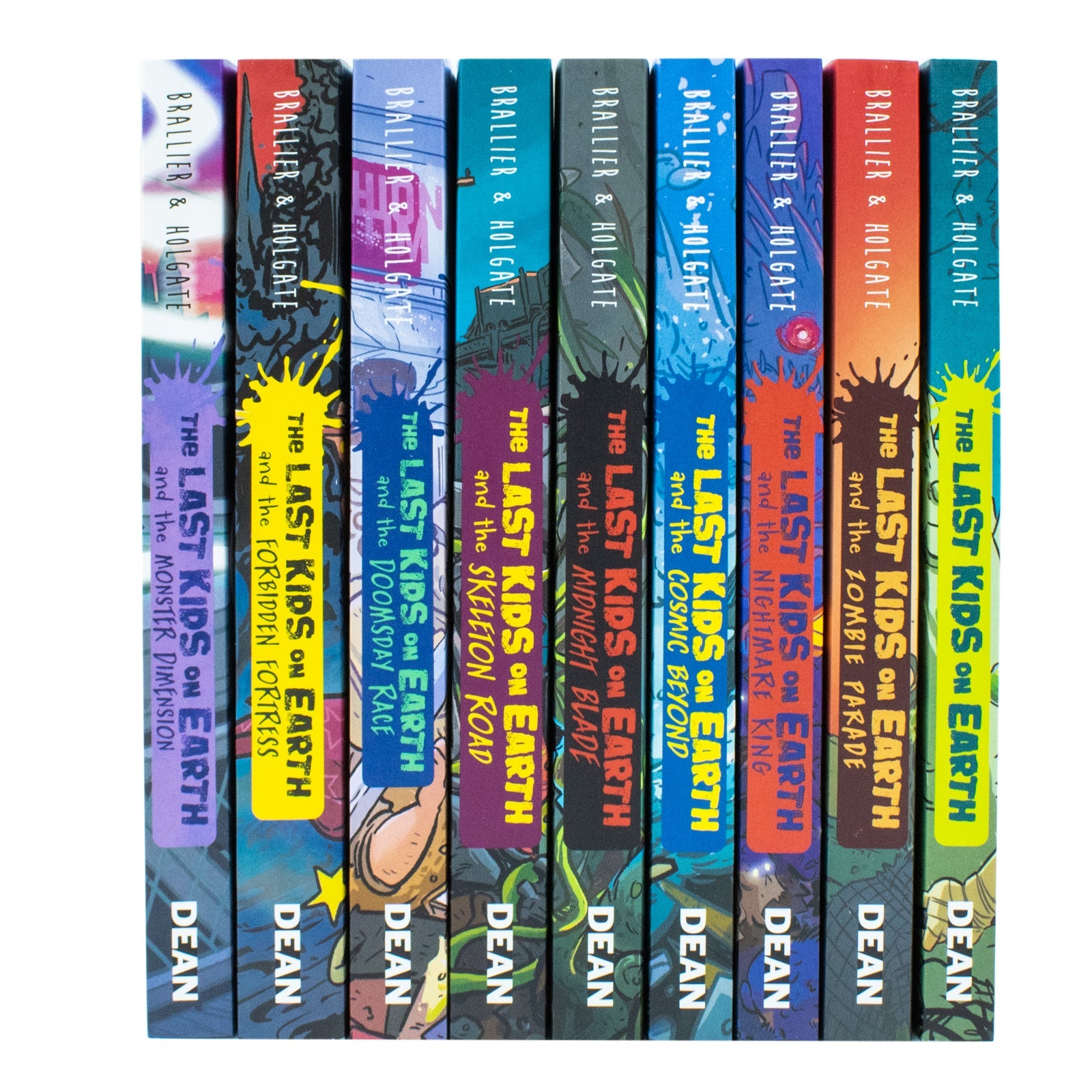 The Last Kids On Earth Series Books 1 - 9 Collection Set By Max Brallier(Last Kids On Earth, Zombie Parade, Nightmare King, Cosmic Beyond, Midnight Blade, Skeleton Road, Doomsday Race & More)