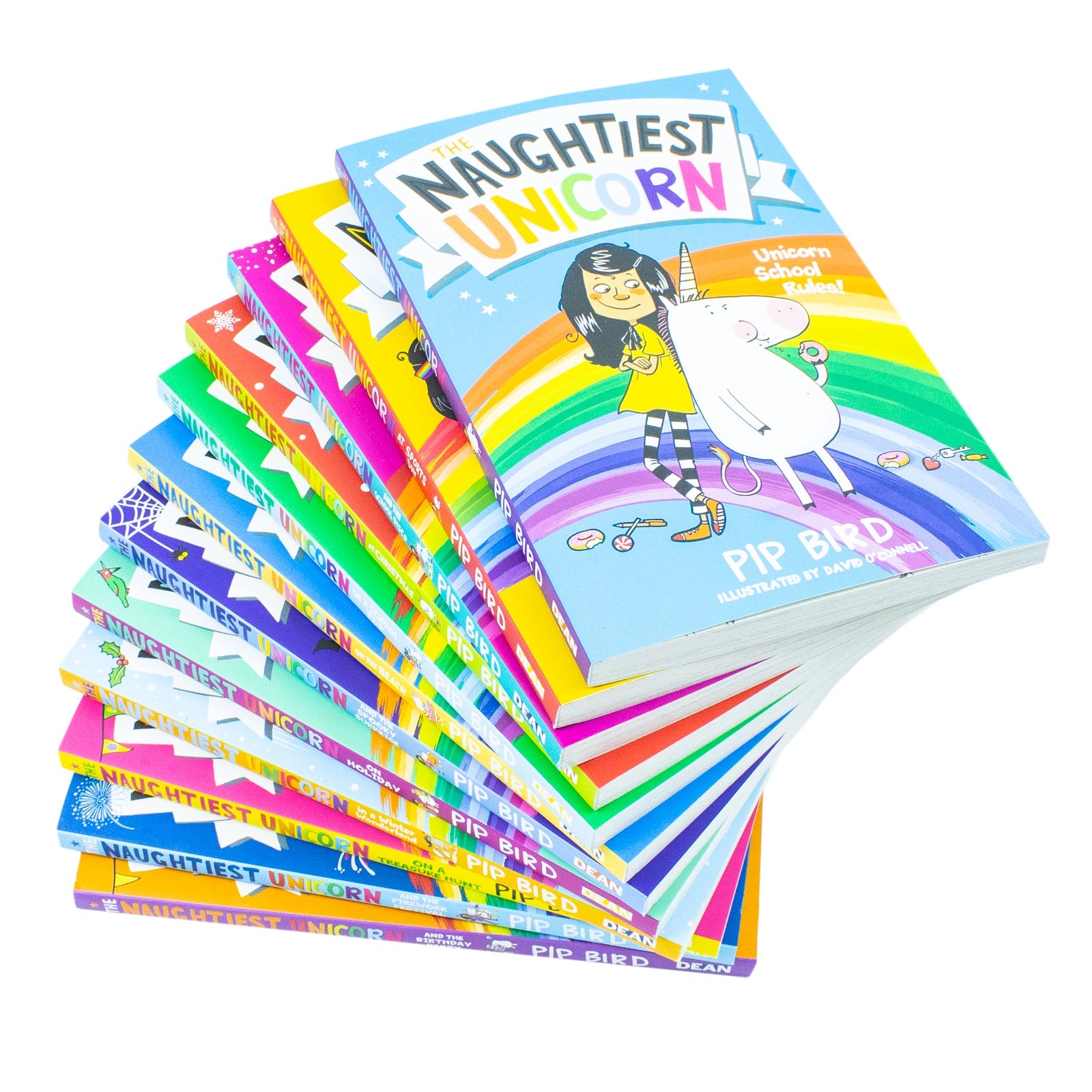 The Naughtiest Unicorn Series 12 Books Collection Set By Pip Bird