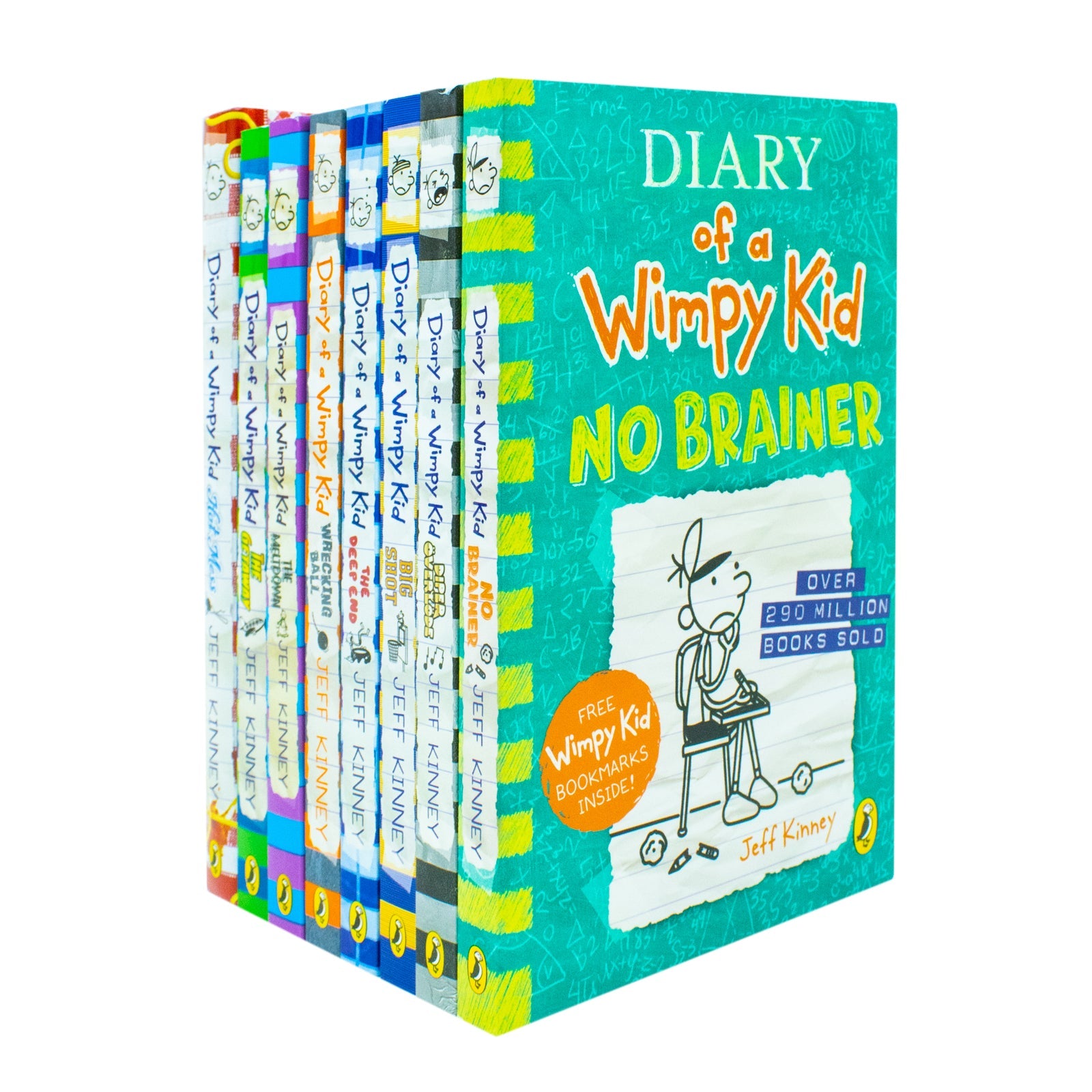 Diary of a Wimpy Kid Series 12-19 Collection 8 Books Set By Jeff Kinney