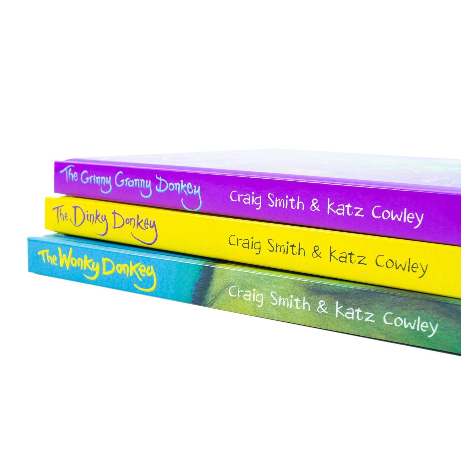 The Wonky Donkey 3 books Collection Box Set By Craig Smith (The Wonky Donkey, The Dinkey Donkey, The Grinny Granny Donkey)