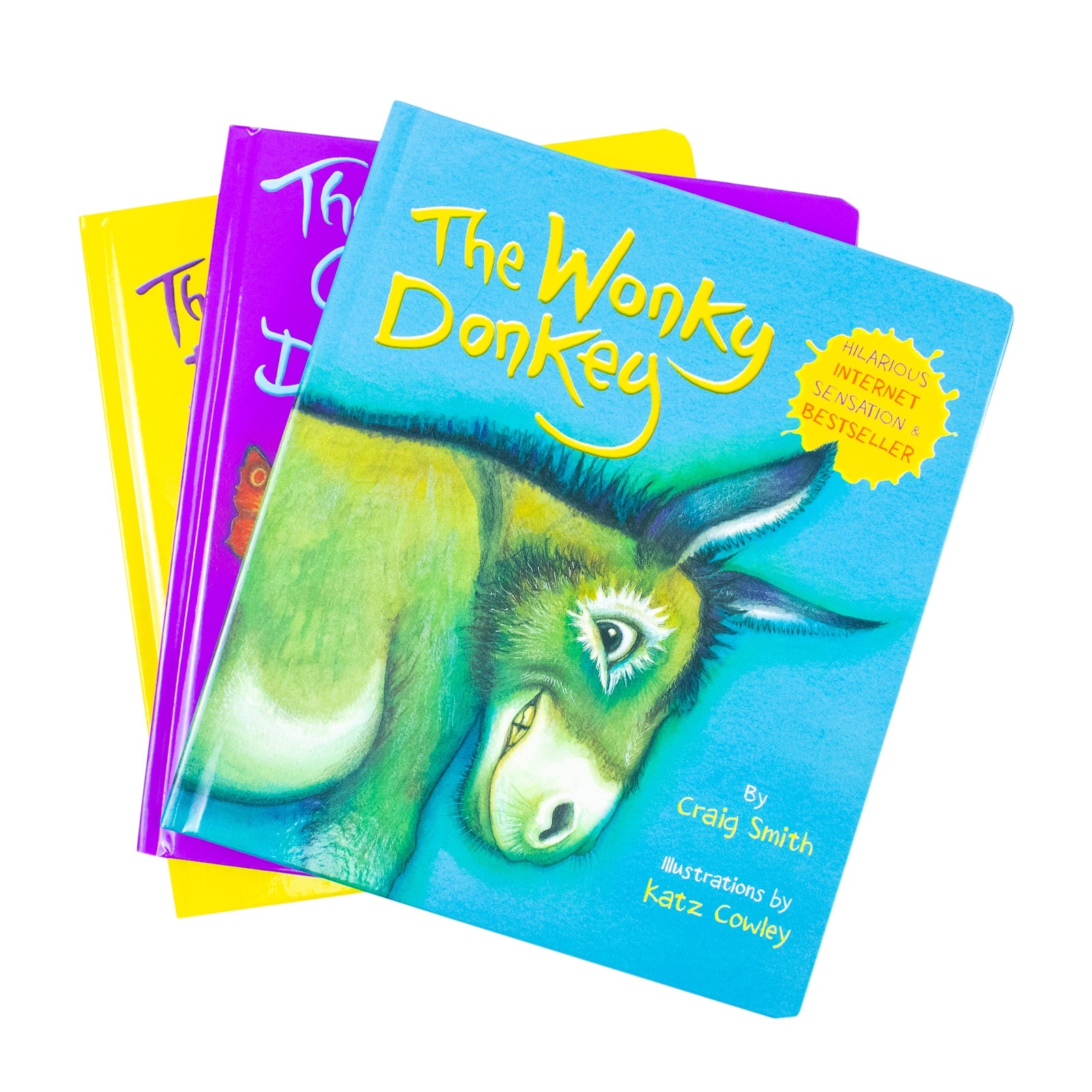 The Wonky Donkey 3 books Collection Box Set By Craig Smith (The Wonky Donkey, The Dinkey Donkey, The Grinny Granny Donkey)