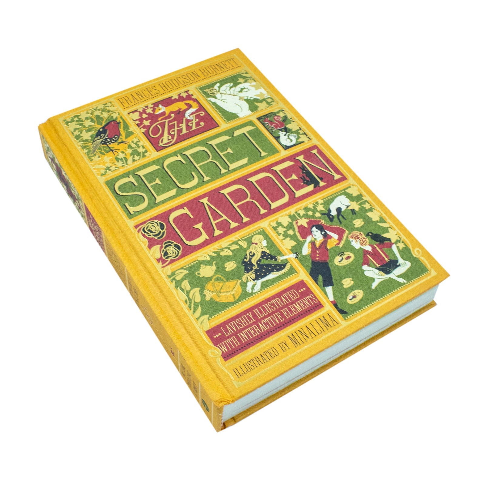 The Secret Garden (MinaLima Edition) (Illustrated with Interactive Elements) By Frances Hodgson Burnett & Minalima