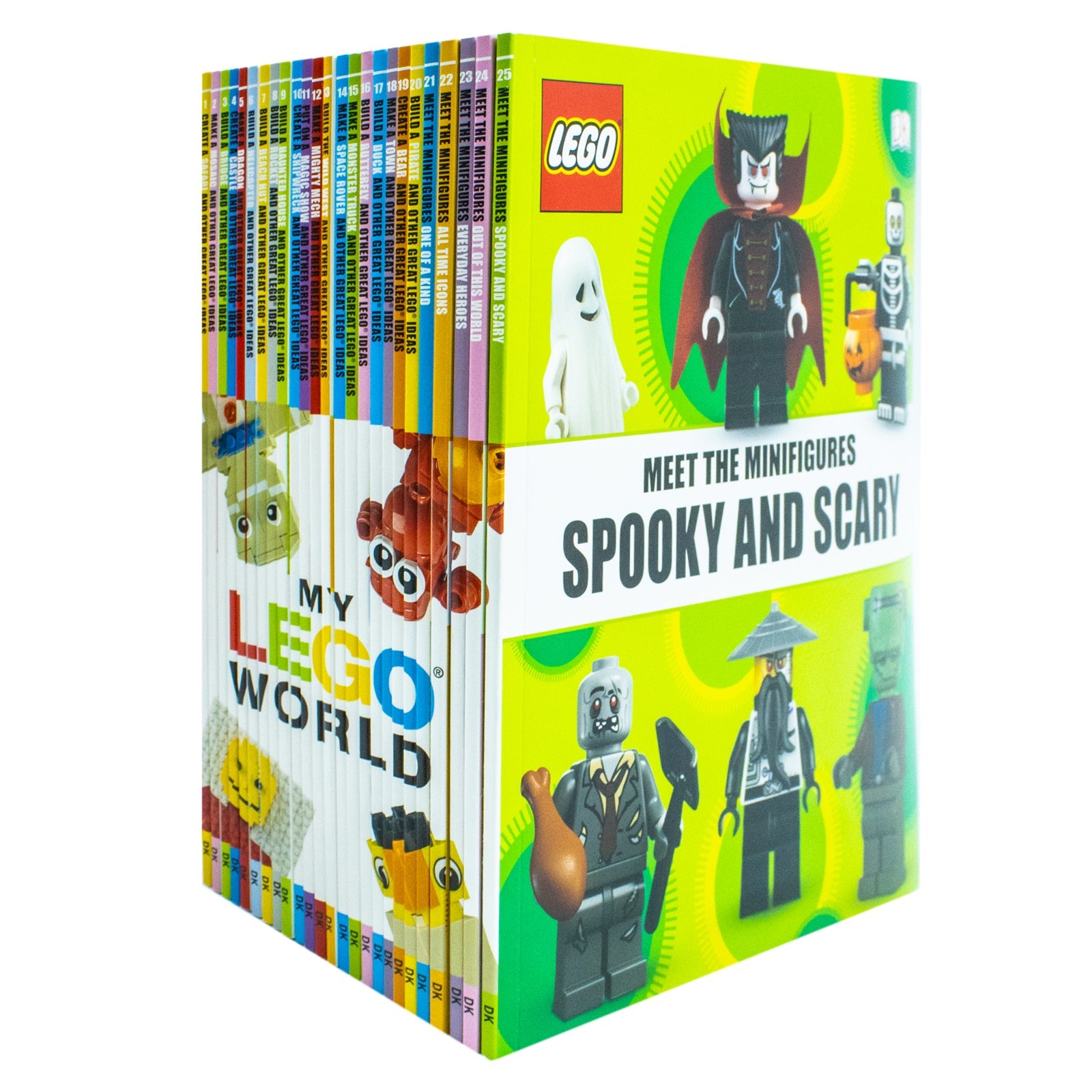 My LEGO World 25 Books Collection Box Set With More Than 1000 Build & Play Ideas