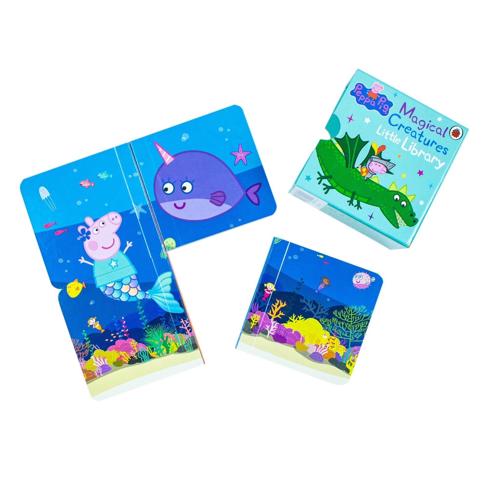 Peppa's Magical Creatures Little Library: 4 books make a jigsaw! (Peppa Pig)