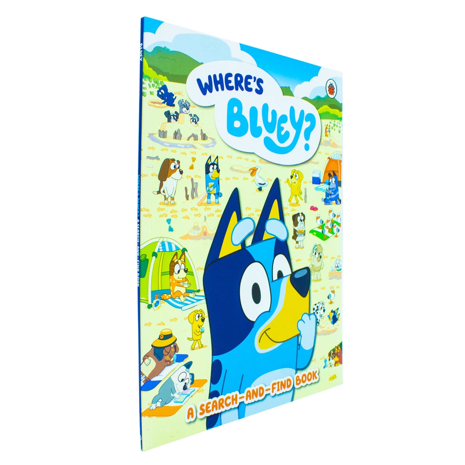 Discover Bluey in Where's Bluey?, A Fun Paperback Search-and-Find Book for Kids Aged 3-5 Years By Bluey