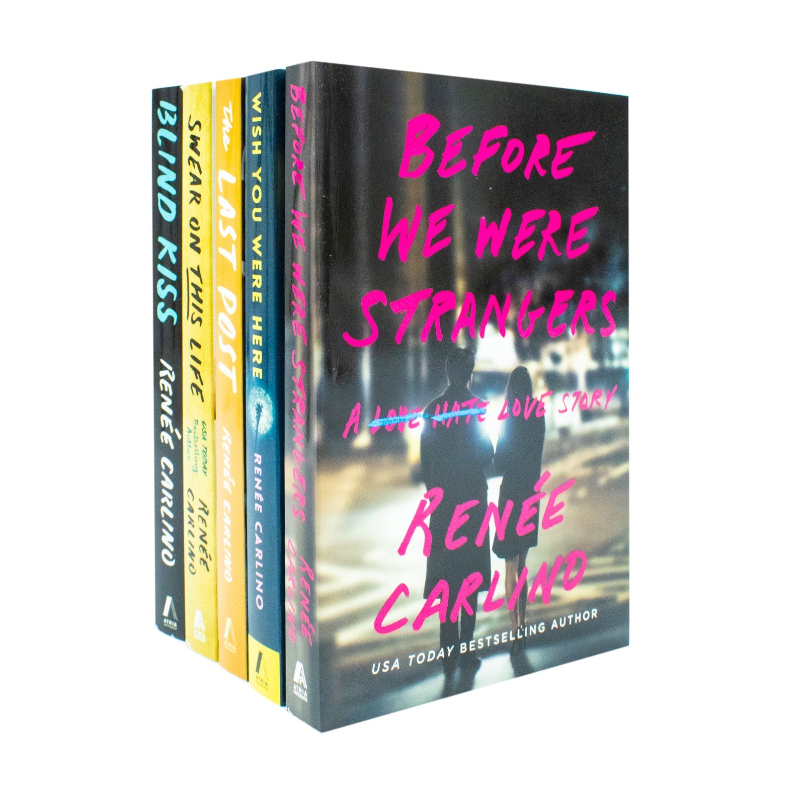 Renee Carlino 5 Books Collection Set (The Last Post, Before We Were Strangers, Swear On This Life, Blind Kiss & Wish You Were Here)