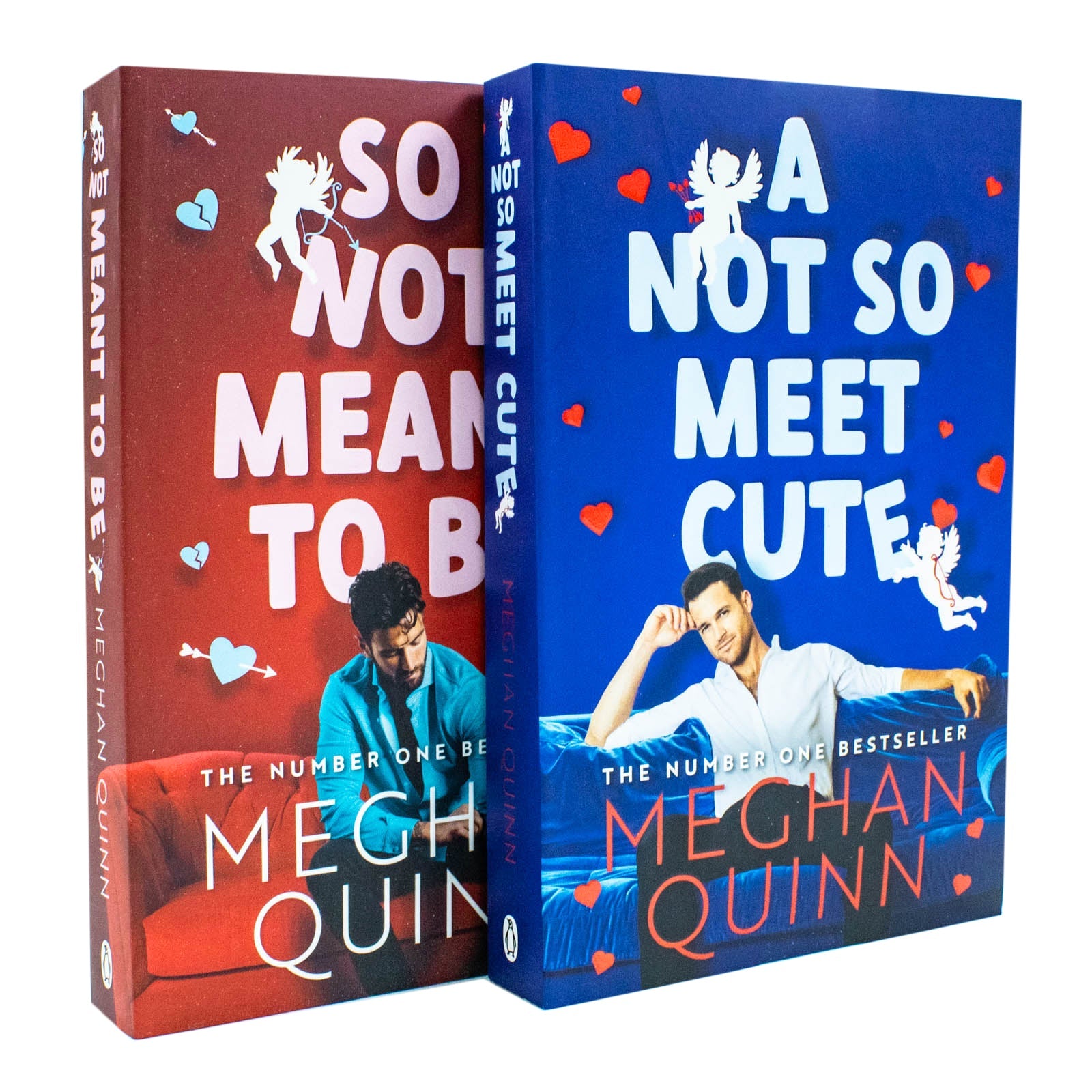 Cane Brothers Series by Meghan Quinn 2 Books Set (So Not Meant To Be & A Not So Meet Cute)