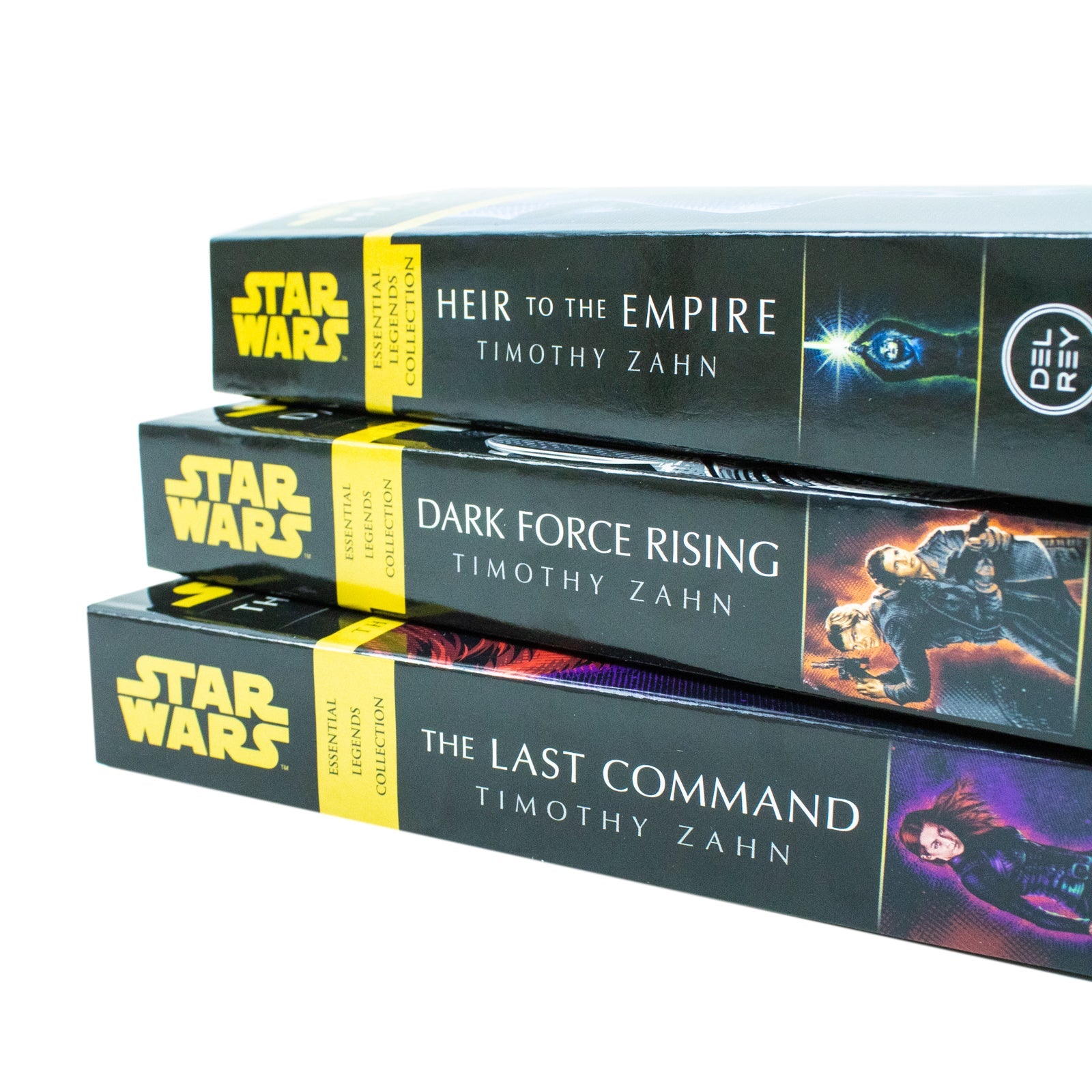 Star Wars Thrawn Series Collection 3 Book Set By Timothy Zahn (Heir to the Empire, Dark Force Rising, The Last Command)