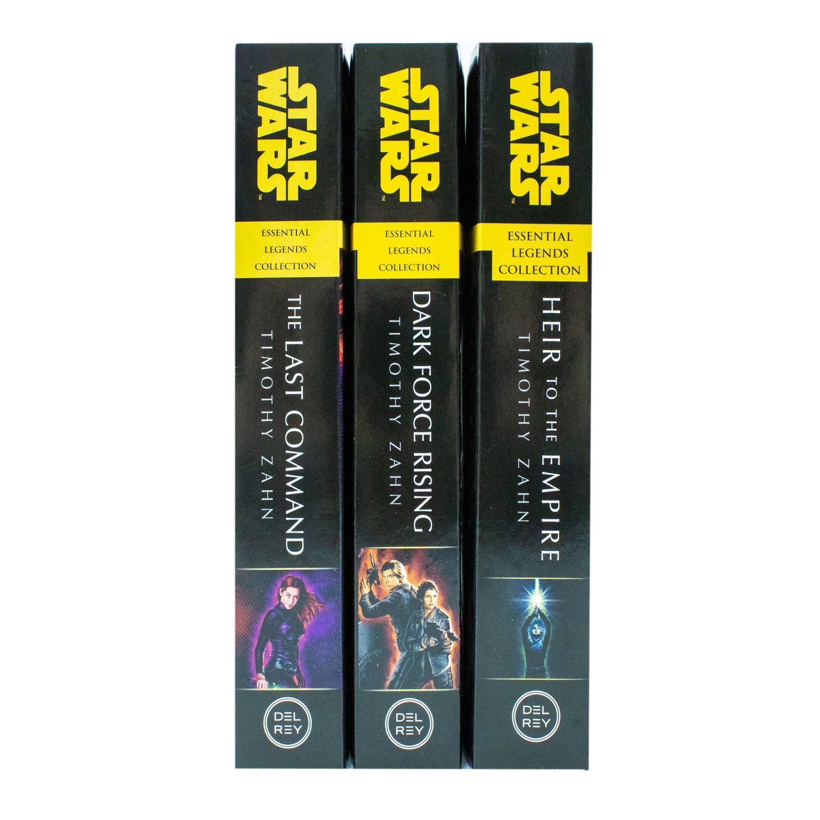 Star Wars Thrawn Series Collection 3 Book Set By Timothy Zahn (Heir to the Empire, Dark Force Rising, The Last Command)