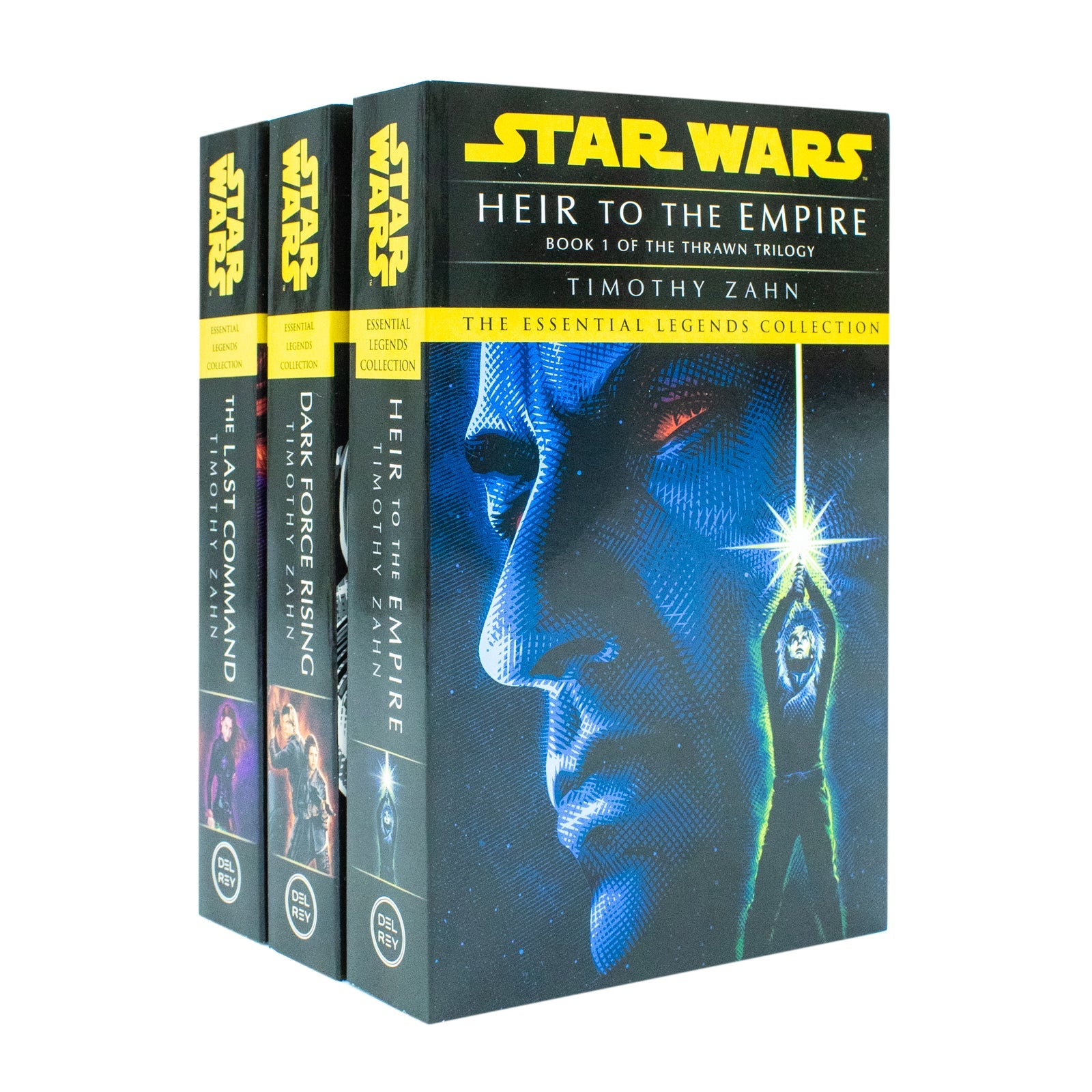 Star Wars Thrawn Series Collection 3 Book Set By Timothy Zahn (Heir to the Empire, Dark Force Rising, The Last Command)