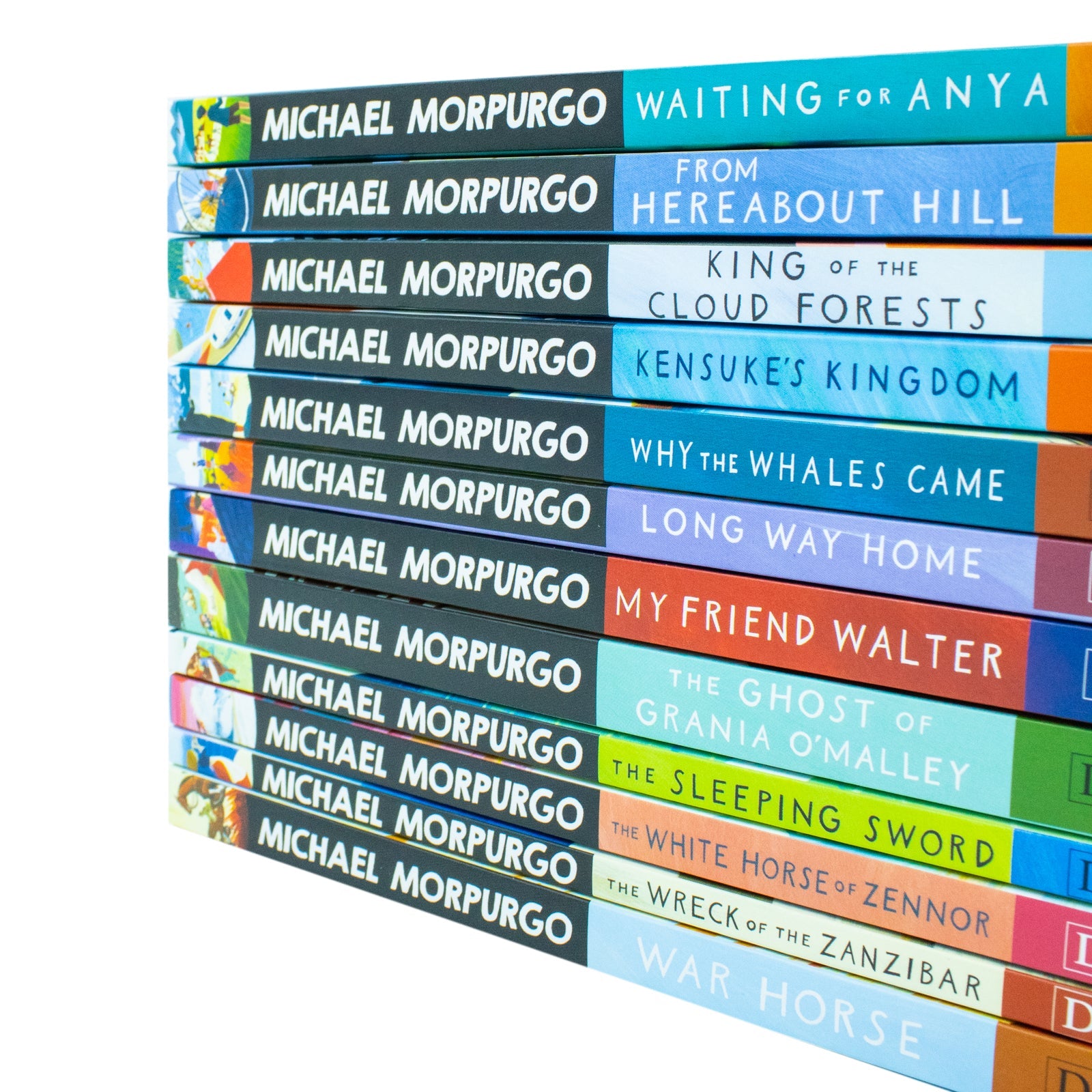 Michael Morpurgo Collection 12 Books Set From Hereabout Hill, Waiting for Anya